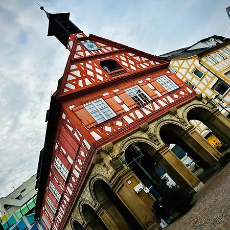 Mhq Im Historischen Fachwerkhaus Mit Terrasse In Apartment Waiblingen (Stuttgart)