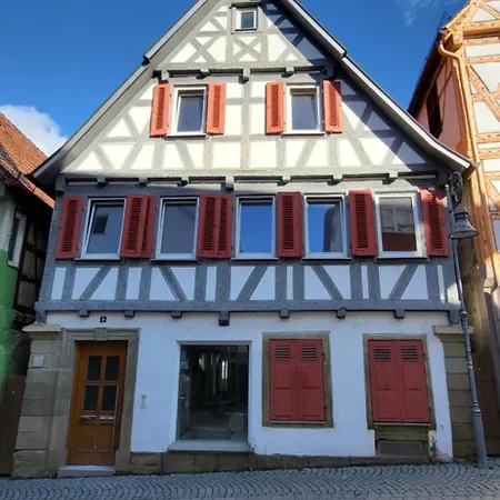 Mhq Im Historischen Fachwerkhaus Mit Terrasse In 公寓 *