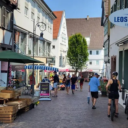 Mhq Im Historischen Fachwerkhaus Mit Terrasse In 公寓 魏布林根